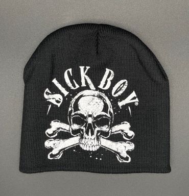 SICK BOY MOTORCYCLES Knit biker and skull caps for men and women