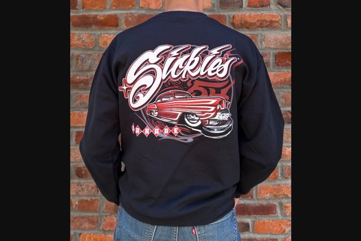 Red 54 Car Crew Sweat