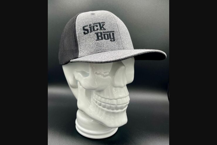 Heather Grey/Black SIF Fitted Hat