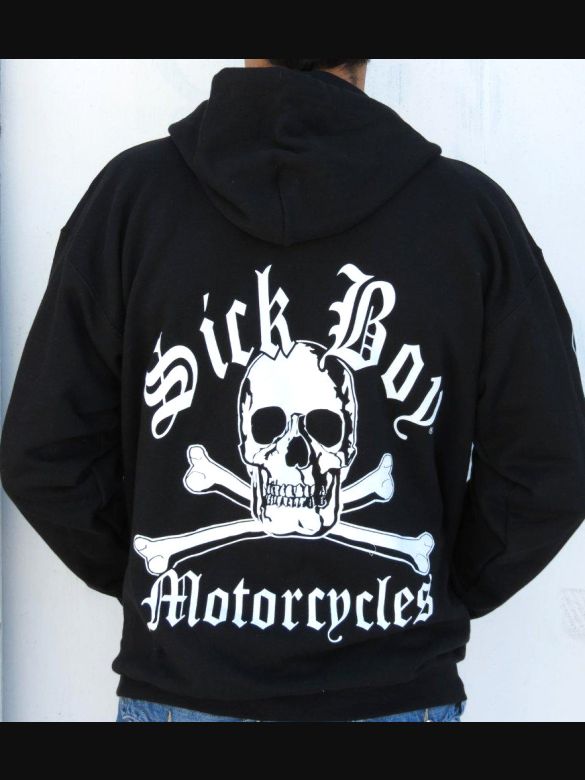 Sick Boy Motorcycles Men's Hoodie Sweatshirts